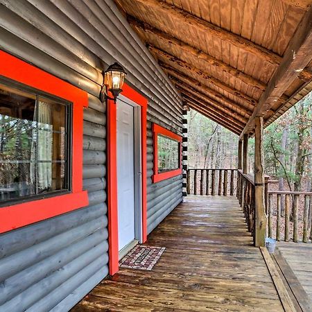 Broken Bow Log Cabin With Fire Pit, Pond, And Deck! Exterior foto